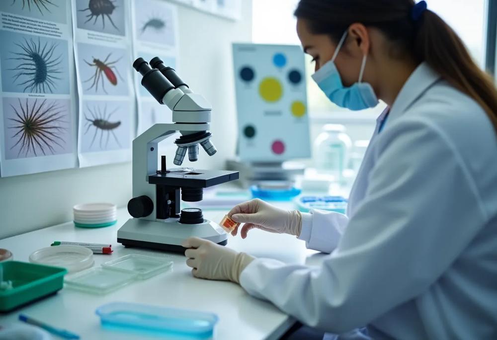 parasitology laboratory