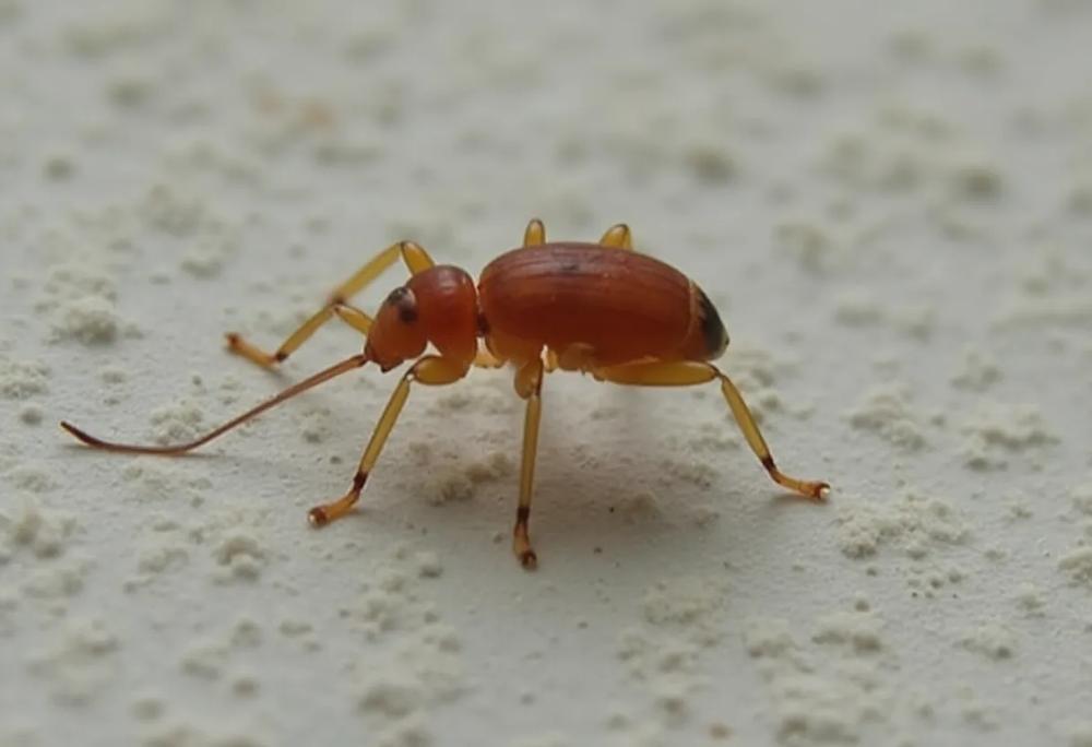 reddish-brown insect